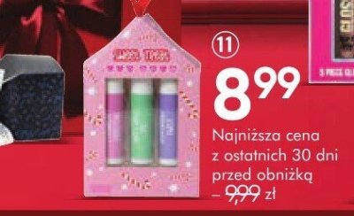 Zestaw balsamów do ust SWEET TREAT, 3 szt. promocja w Super-Pharm