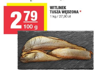 Ryba witlinek tusza wędzona SPAR promocja w SPAR