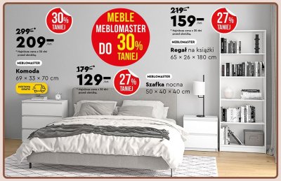 Szafka nocna MEBLOMASTER promocja w Biedronka