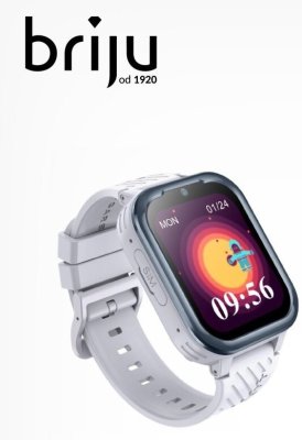 Smartwatch zegarek dziecięcy ESSA 4G szary ZG-019546 promocja w Briju