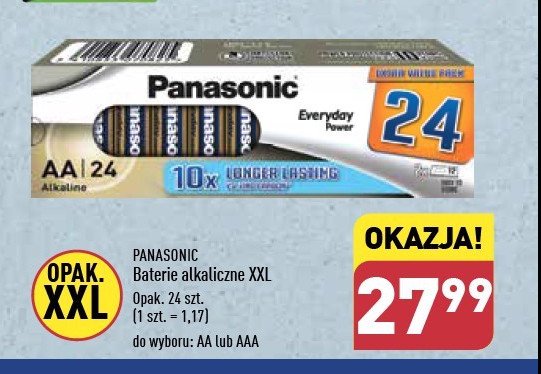 Bateria everyday lr03 Panasonic promocja