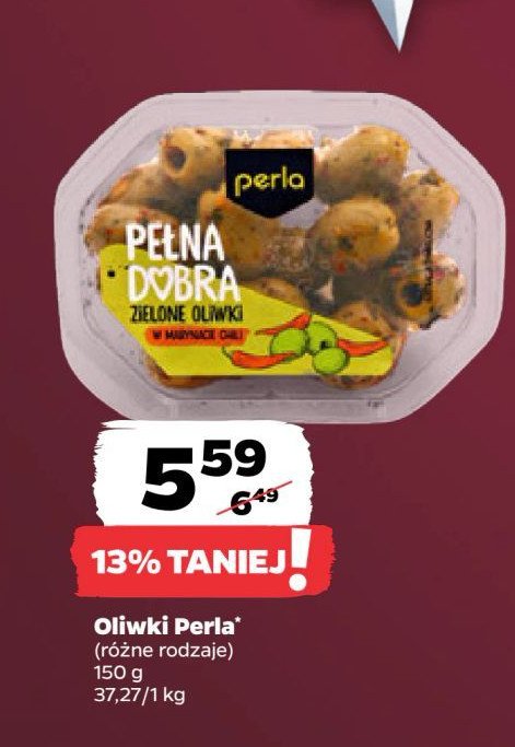 Oliwki zielone z chilli Perla antipasti promocja