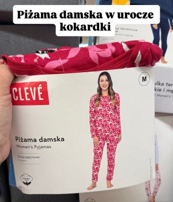 Piżama damska promocja w Biedronka