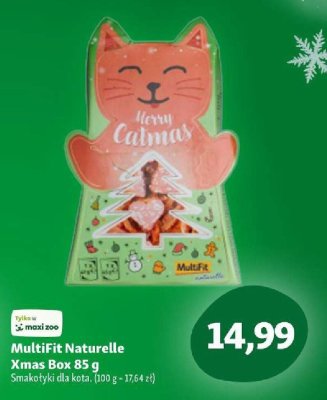 Smakołyki MultiFit Naturelle Xmas Box 85 g promocja w MAXI ZOO
