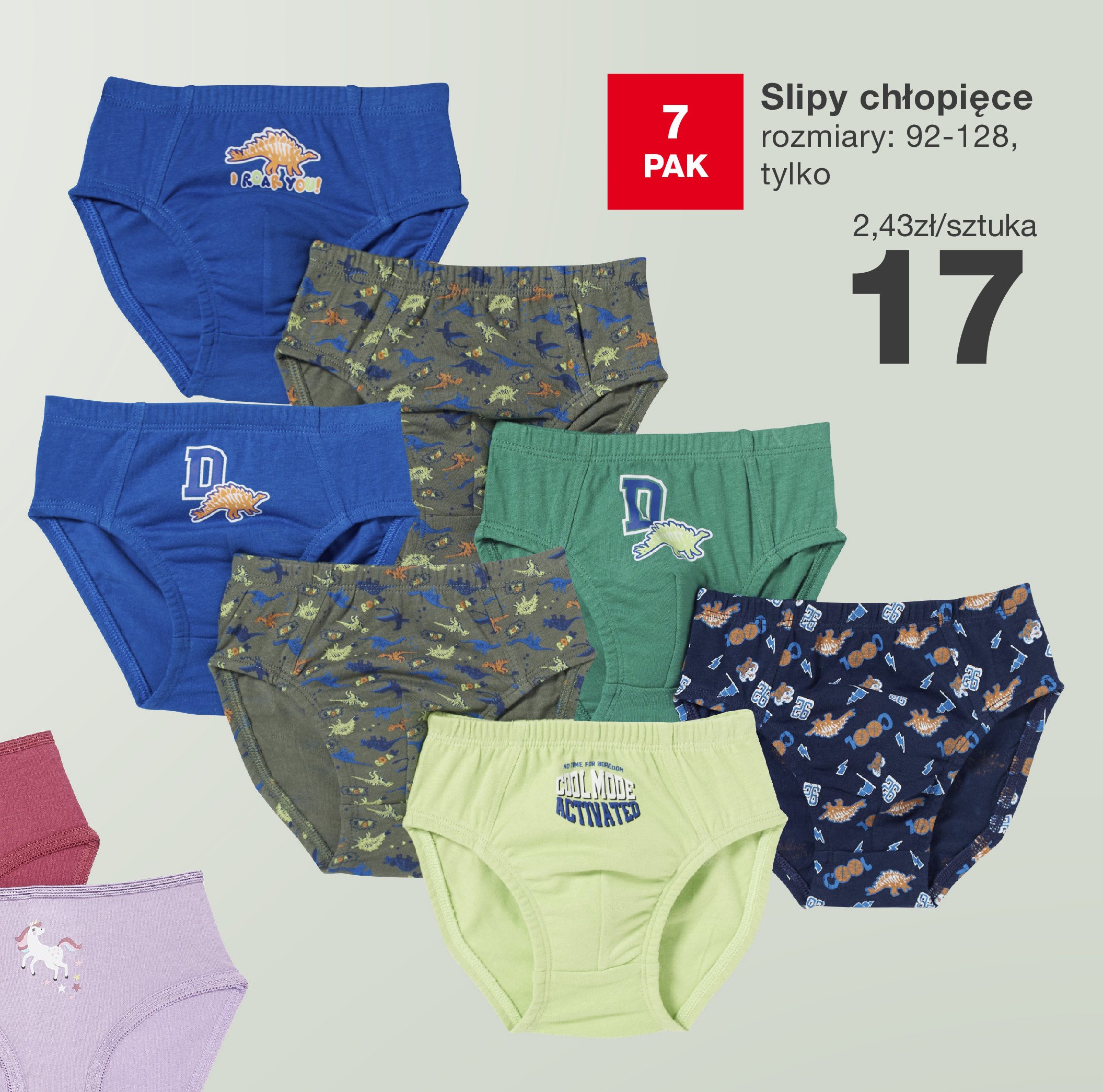 Slipy chłopięce rozm. 92-128 promocja