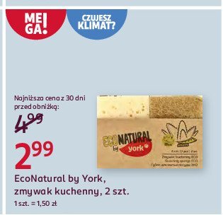 Zmywak York eco natural promocja