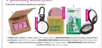 Zestaw podróżny GUM Travel do mycia zębów promocja w Hebe