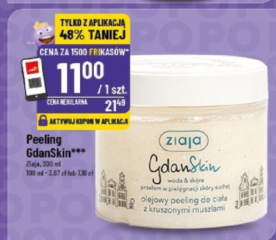 Peeling GdanSkin Ziaja promocja w POLOmarket