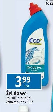 Żel do wc morski Eco+ promocja