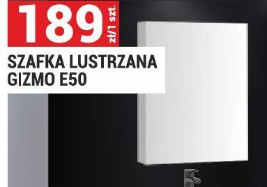 Szafka NOVELTY SZAFKA LUSTRZANA GIZMO E50 kolor biały promocja w Merkury Market