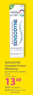 Pasta do zębów Sensodyne promocja w Hebe