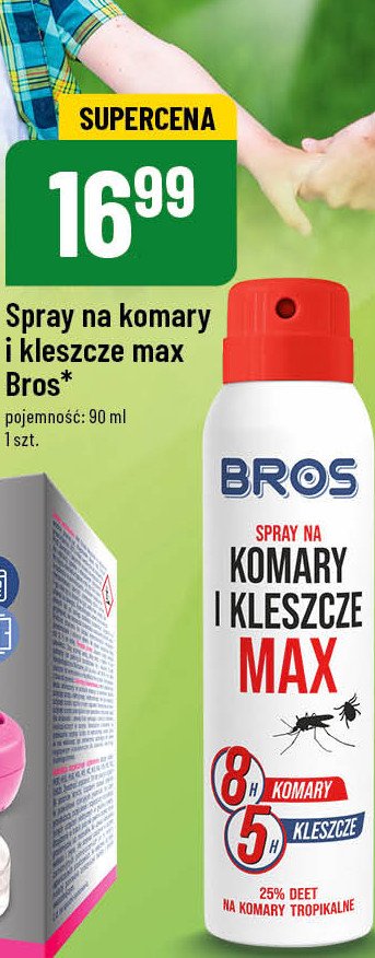 Spray na komary i kleszcze max Bros promocja