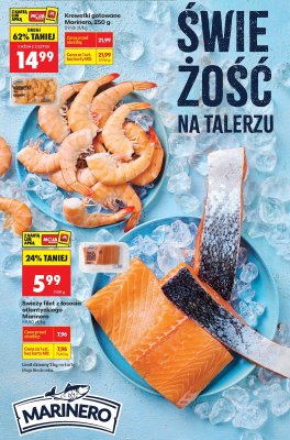 Filet z łososia atlantyckiego świeży Marinero promocja w Biedronka