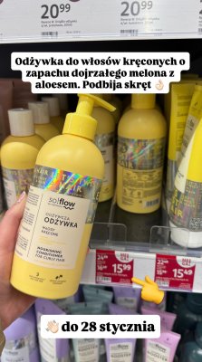 Odżywka do włosów kręconych  promocja w Rossmann