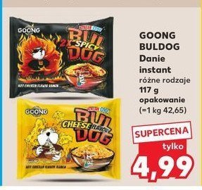 Danie buldog cheese Goong promocja