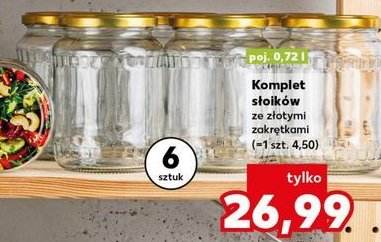 Słoik 720 ml promocja w Kaufland