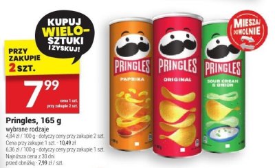 Chipsy Pringles promocja w Tw贸j Market