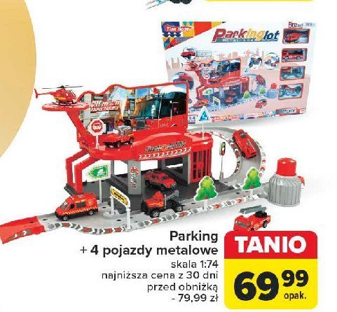 Parking + 4 pojazdy Madej promocja w Carrefour