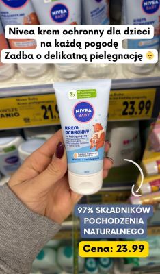 Krem ochronny dla dzieci na każdą pogodę promocja w Kaufland