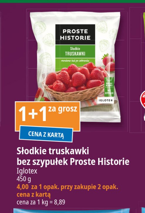 Truskawki Iglotex proste historie promocja