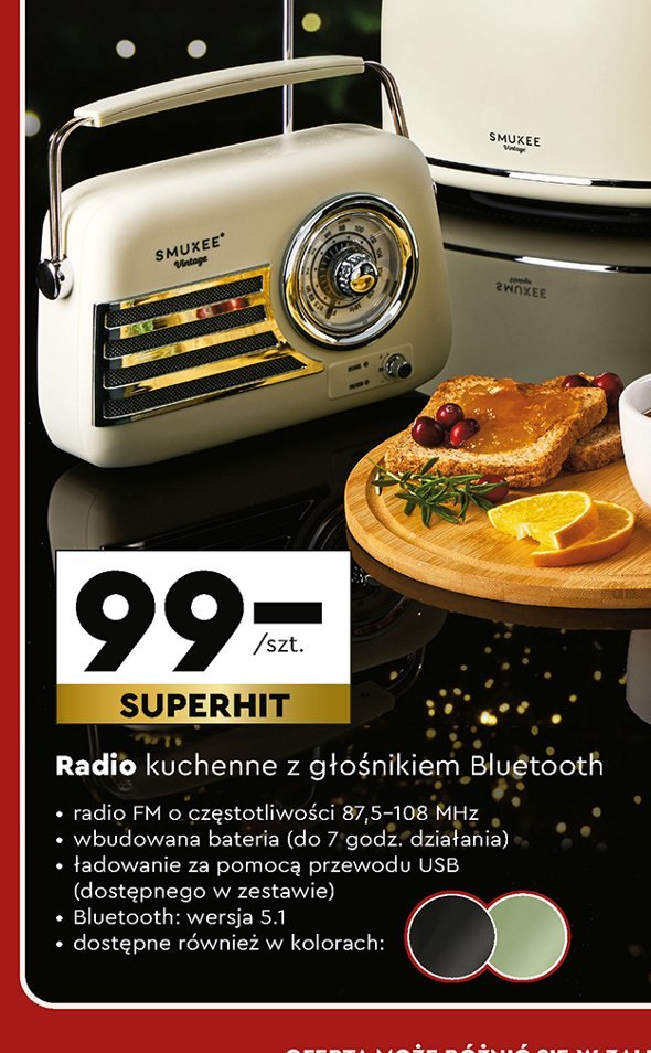 Radio Smukee vintage promocja