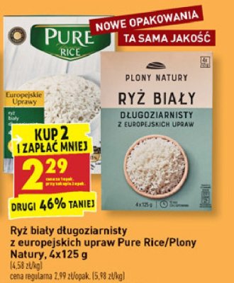 Ryż biały długoziarnisty Plony natury promocja