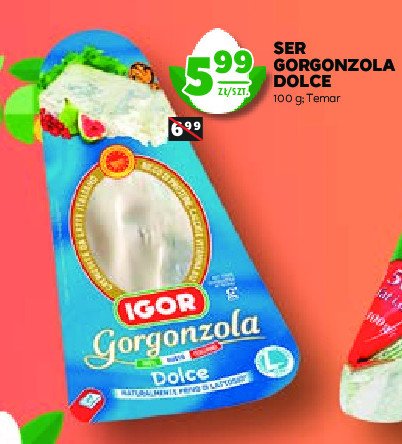 Gorgonzola dolce Igor promocja