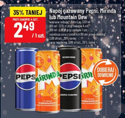 Napój gazowany Pepsi promocja w POLOmarket