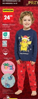 Piżama dziecięca z licencją promocja w Biedronka