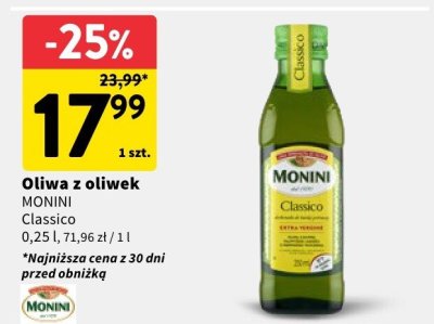 Oliwa z oliwek Classico promocja w Intermarche