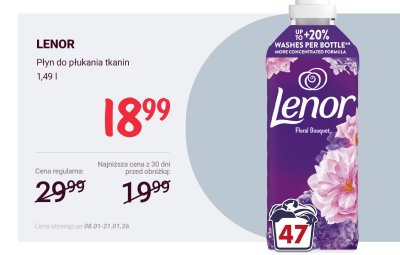 Płyn do płukania tkanin promocja w Rossmann