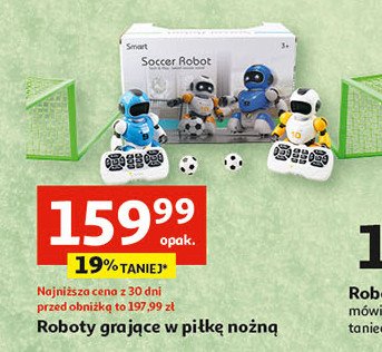 Robot graj膮cy w pi艂k臋 promocja