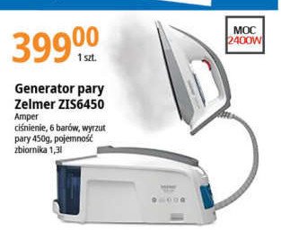 Generator pary zis6450 Zelmer promocja