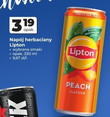 Napój herbaciany Lipton promocja w Odido