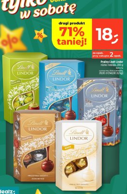 Praliny Lindt Lindor Salted Caramel promocja w Dealz