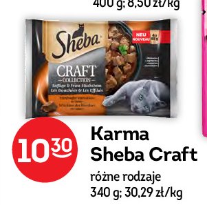 Soczyste smaki w sosie Sheba craft collection promocja