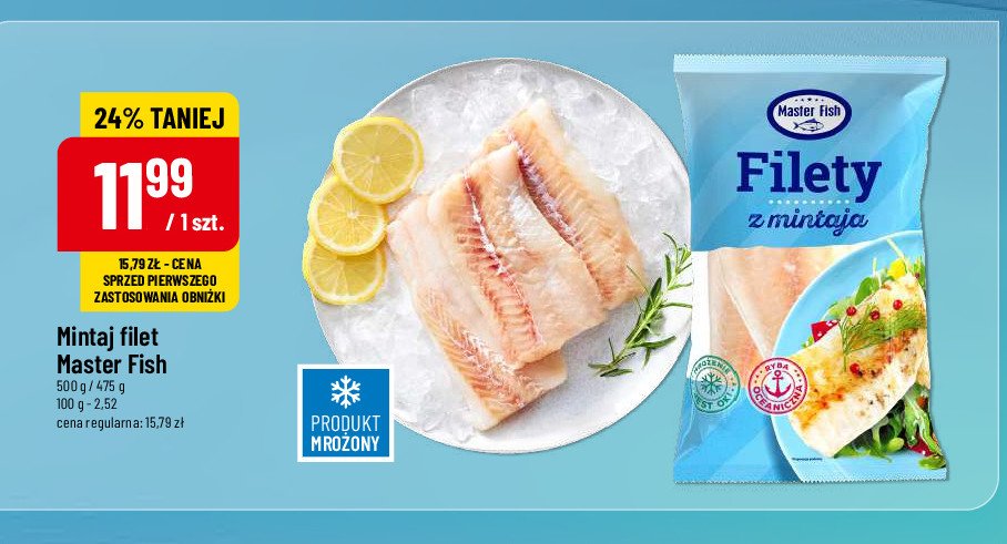 Filety z mintaja Master fish promocja