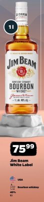 Whisky Jim Beam White Label promocja w Netto