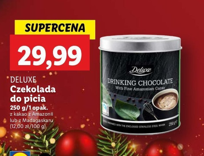 Czekolada w puszce amazonas Deluxe promocja