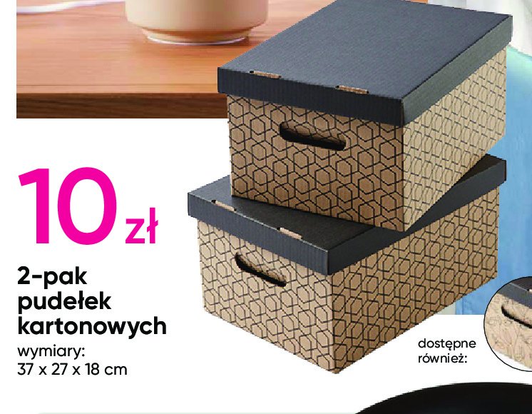 Pudełka kartonowe 37 x 27 x 18 cm promocja