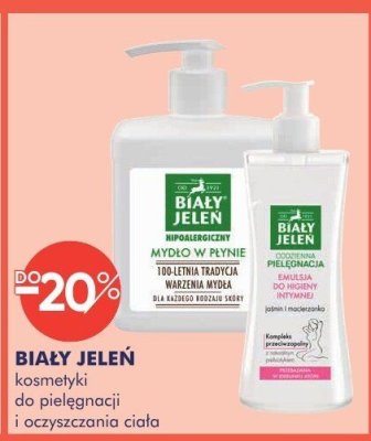Kosmetyki BIAŁY JELEŃ kosmetyki do pielęgnacji i oczyszczania ciała promocja w Super-Pharm