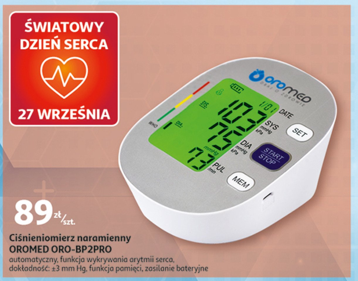 Ci艣nieniomierz bp2pro OROMED promocja