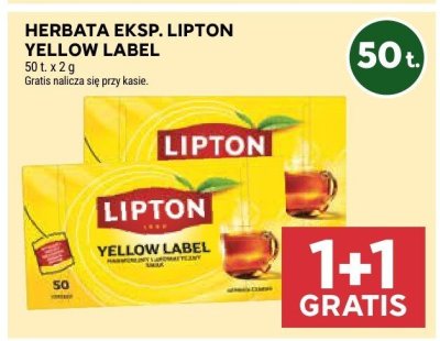 Herbata Yellow Label promocja w Stokrotka