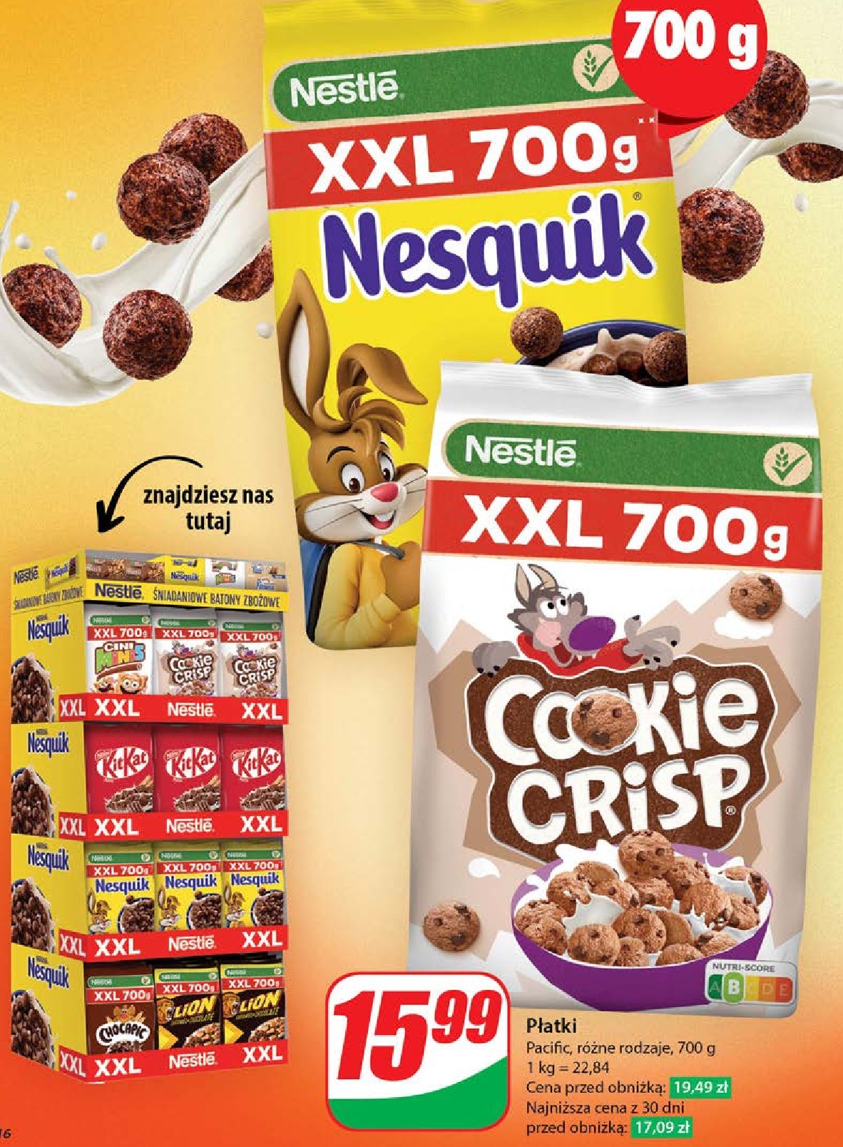 P艂膮tki 艣niadaniowe Cookie crisp promocja