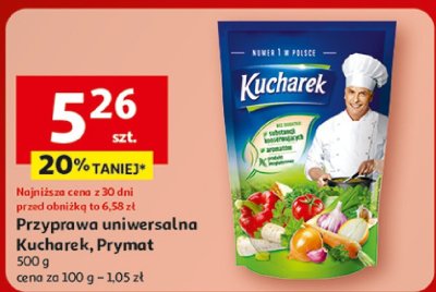 Przyprawa uniwersalna Kucharek, Prymat promocja w Auchan