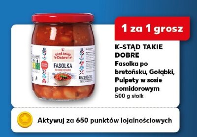 Fasolka po bretońsku promocja w Kaufland