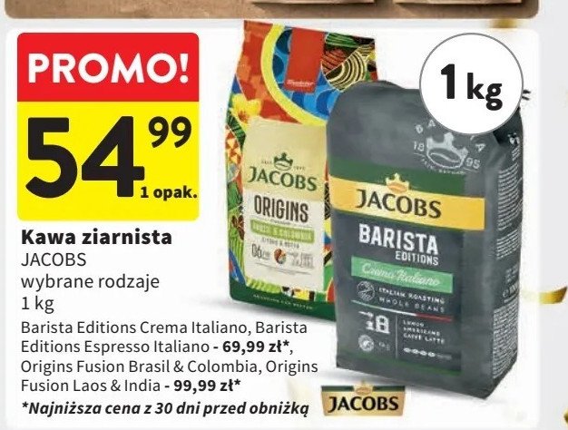 Kawa Jacobs crema italiano promocja