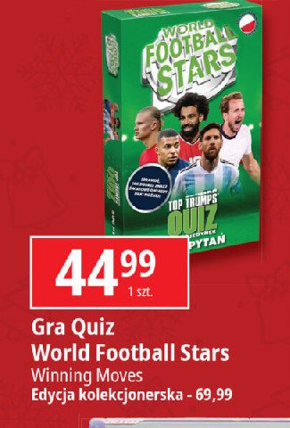 Gra quiz world football stars edycja kolekcjonerska Winning moves promocja