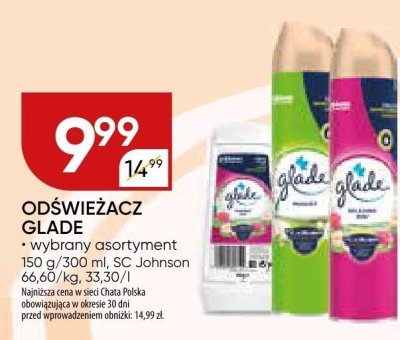 Odświeżacz Glade promocja w Chata Polska