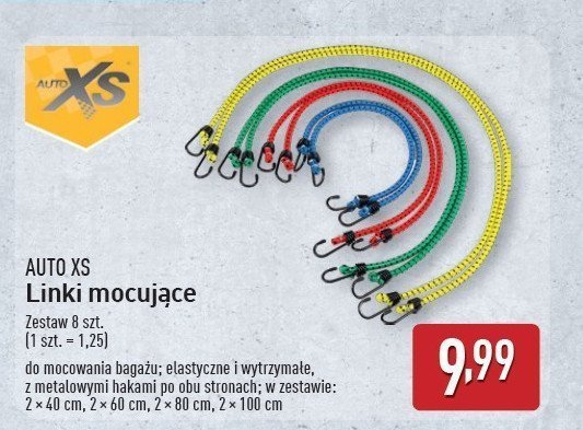 Linki elastyczne AUTO XS promocja w Aldi